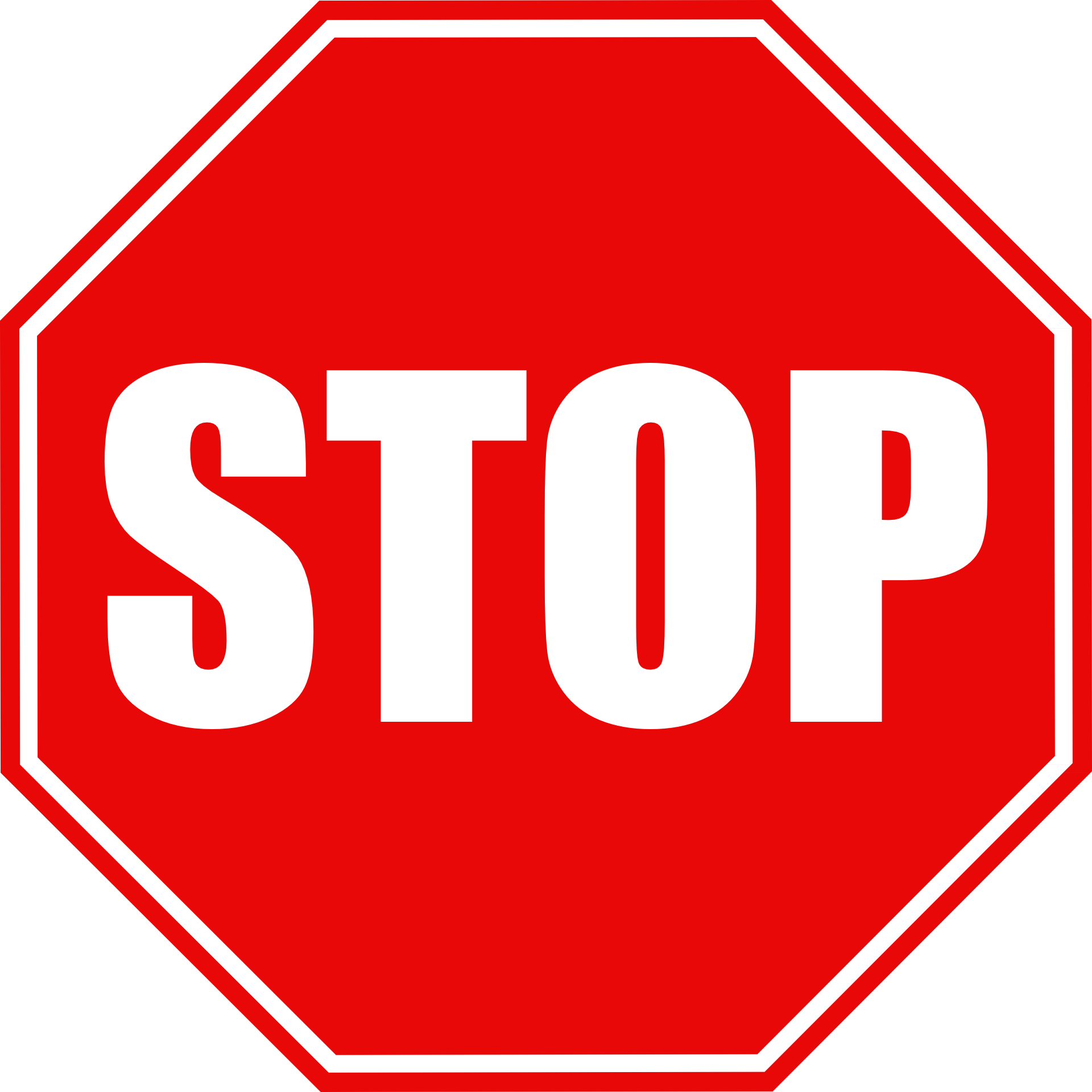 stop sign